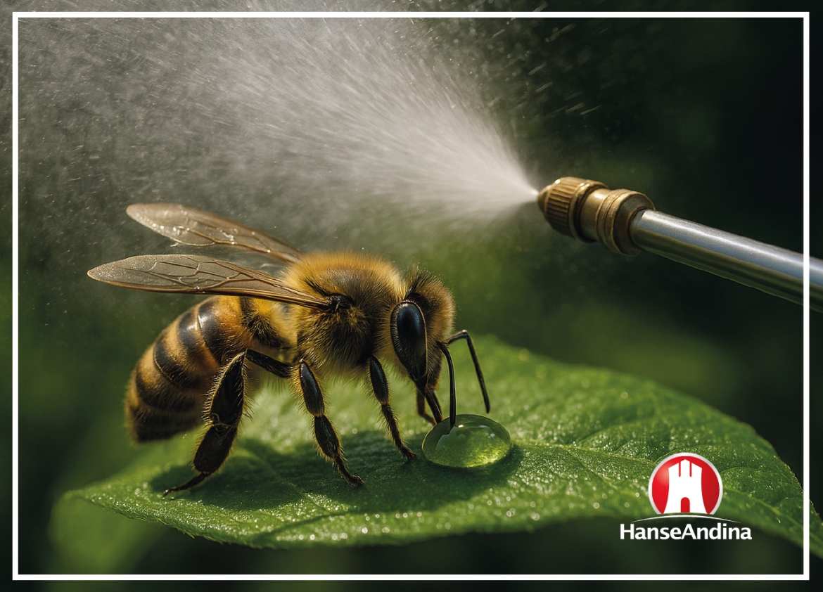 Los pesticidas y los polinizadores.
